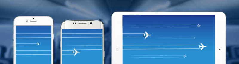 How mobile has led the evolution of customer service in air travel?